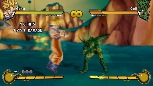 Cancel System DBZ Burst Limit Combos Goku #1 смотреть онлайн