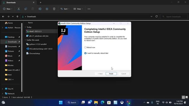 How to install IntelliJ and JDK in window 11 #tranding смотреть онлайн