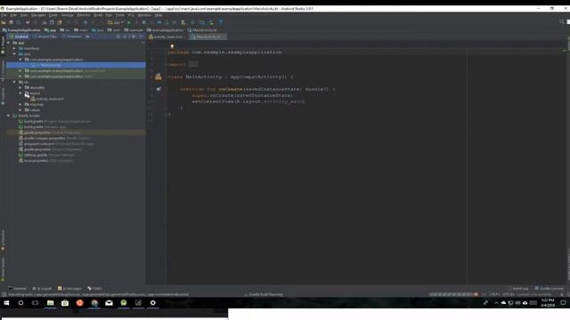 Getting Started Android Studio 3 Kotlin смотреть онлайн