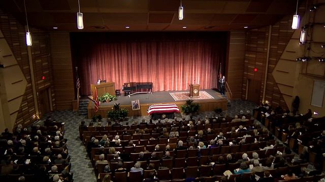 Memorial Service for Senator Zell B. Miller at Young Harris смотреть онлайн