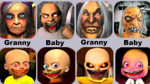 Granny VS The Baby In Yellow - кто лучше