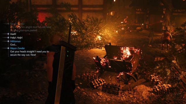 FINAL FANTASY 7 Rebirth – Sephiroth Goes Mad And Burns Down Nibelheim Scene UHD смотреть онлайн