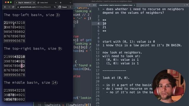 let's solve advent of code puzzles in JavaScript (days 9 to 12) смотреть онлайн