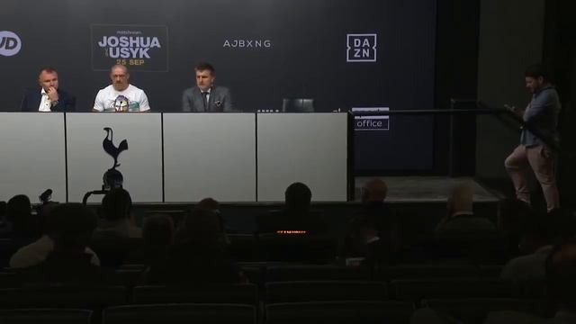 После боя пресс-конференция Усика с Джошуа смотреть онлайн