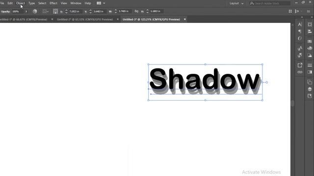 Text Shadow * Adobe illustrator смотреть онлайн