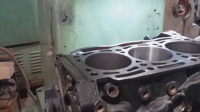 Восстановление плоскости V-образного блока двигателя CRC смотреть онлайн