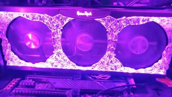 Palit GeForce RTX 3070 Ti GameRock - Подсветка 3
