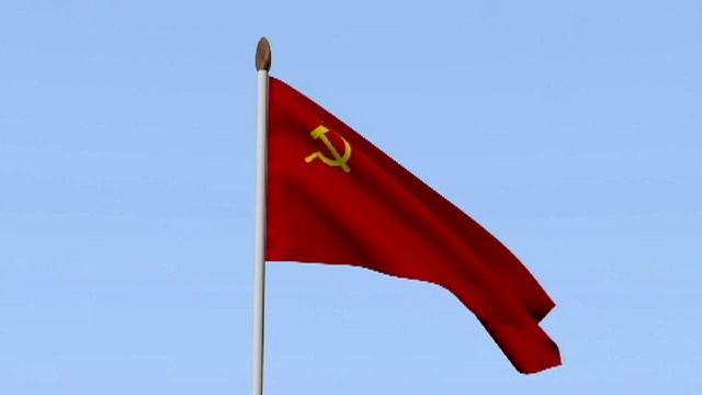 Флаг с гимном СССР смотреть онлайн