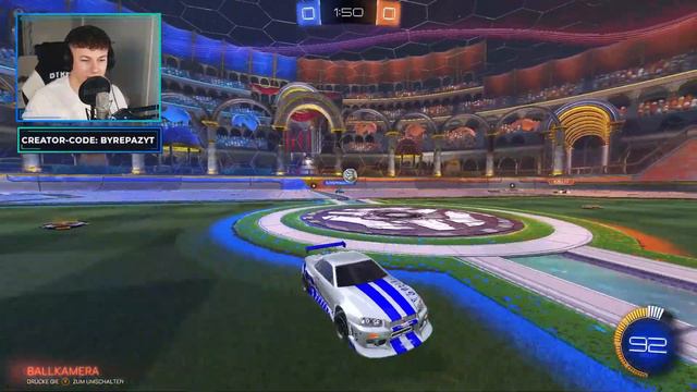 Die KOMPLETTE ZERSTÖRUNG in 2VS2 RANKED mit NISSAN SKYLINE GTR! 😈 | Rocket League deutsch смотреть онлайн