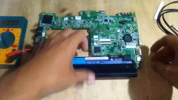 Restorasi Laptop Acer Aspire One D257-N57CB Rusak Motherboard PART 2
