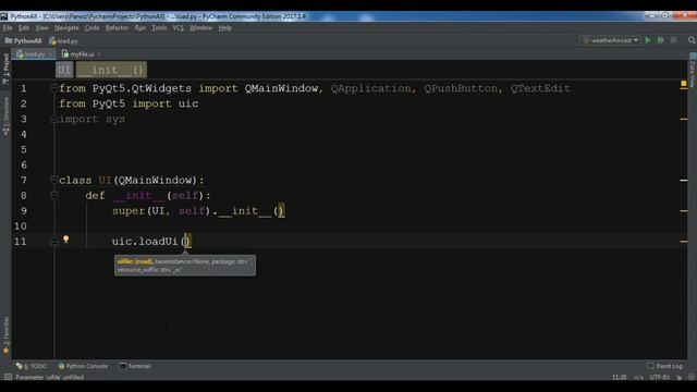 PyQt5 How To Load Qt Designer UI File | Python GUI Tutorials смотреть онлайн