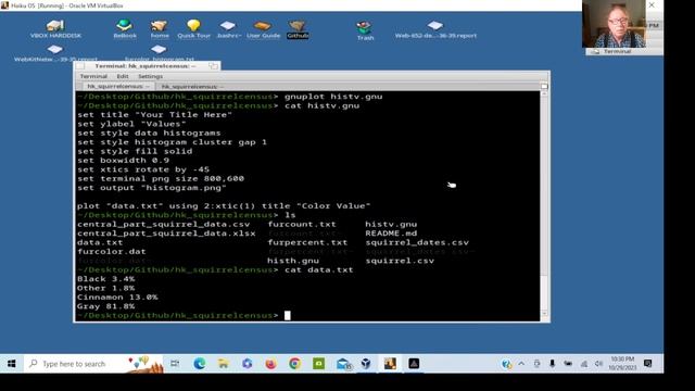 Emacs/GNUPlot/AWK: Histogram (02) смотреть онлайн
