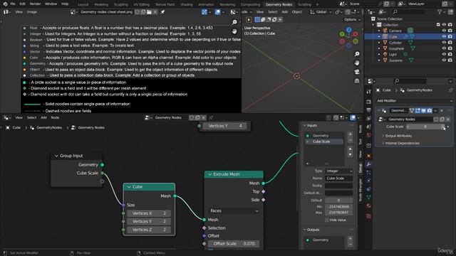 18 - Group Input Output Nodes смотреть онлайн