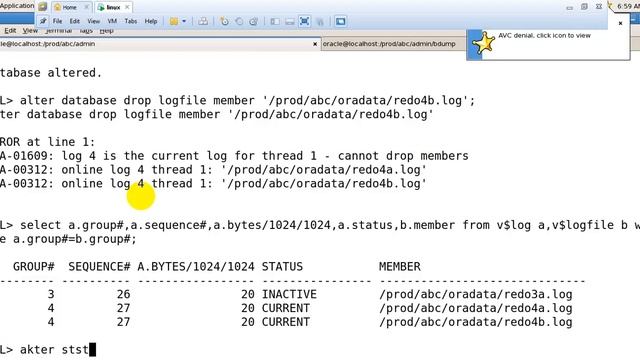 Oracle DBA Training: startup steps, control redo log смотреть онлайн