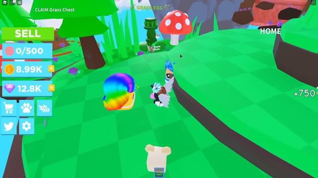ПОЛУЧИЛ АНГЕЛЬСКИЕ КРЫЛЬЯ И ПРОШЕЛ ИГРУ ЗА 10 МИНУТ! ROBLOX Pop it Fidget Simulator смотреть онлайн