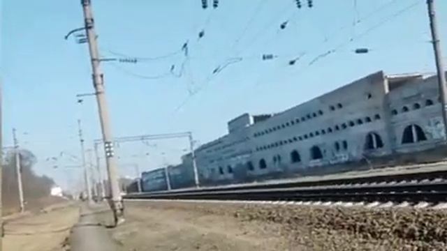 Электричка в пути |Электричка в Киеве | Электричка в Украине смотреть онлайн