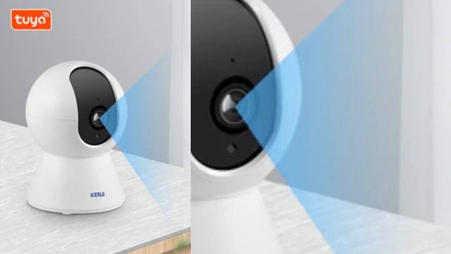 KERUI 1080P 3MP Tuya Smart Mini WiFi IP Camera Indoor Wireless Security Home смотреть онлайн