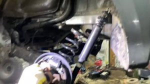 Замена стоек и задних барабанов  Honda N Box Custom