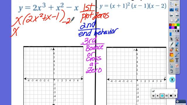 1-3 Polynomials linear factors and zeros. relative max and min смотреть онлайн