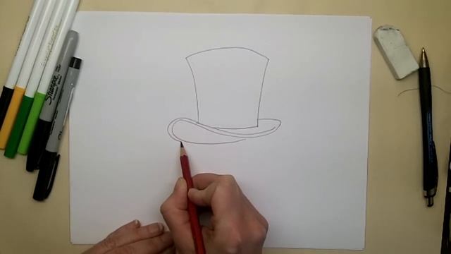 Drawing:How to Draw a Leprechaun Hat Step by Step смотреть онлайн