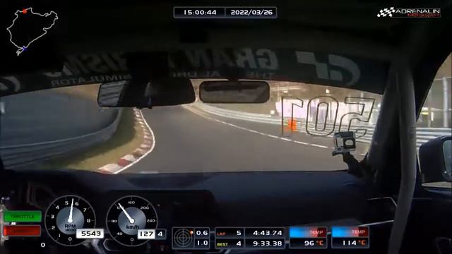 Nurburgring NLS 1 Onboard lap with Alex Toth-Jones Racing BMW 330i смотреть онлайн
