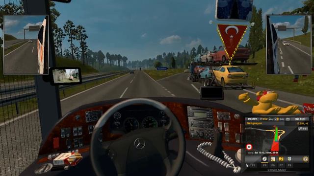 Mercedes-Benz Travego ! (euro truck simulator 2 mod tanıtımları) смотреть онлайн