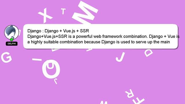 Django : Django + Vue.js + SSR смотреть онлайн