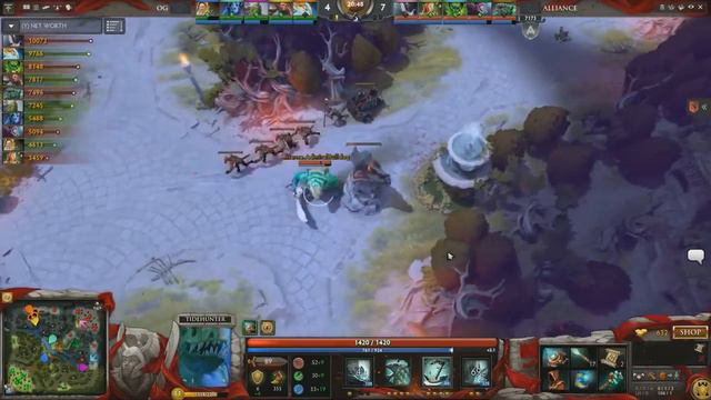 OG vs Alliance , TI6, Игра 2, Day 1, The international 6, Русские комментаторы смотреть онлайн