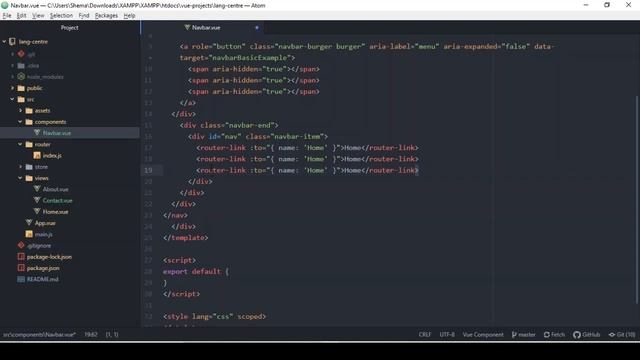 Vuejs Single Page Website - Creating The Contact Us Page + Vue Routing | 7 смотреть онлайн