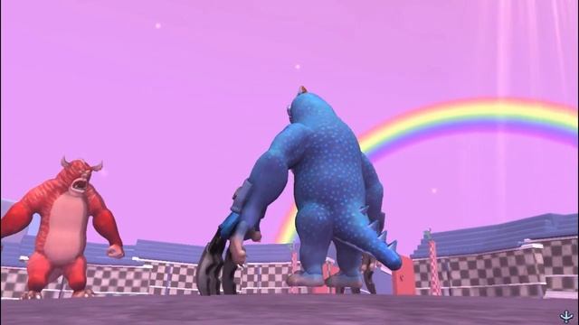 Steve Rumble vs Tentacular | Cartoon Fun Arena [S1E10] | SPORE смотреть онлайн