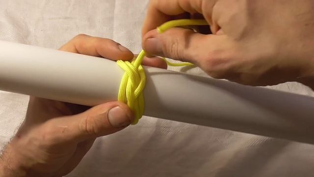 How To Tie A 3L 4B Turk's Head Knot With Paracord - WhyKnot