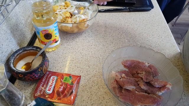 Мясо с картошкой в собственном соку. ( от Палыча ) смотреть онлайн