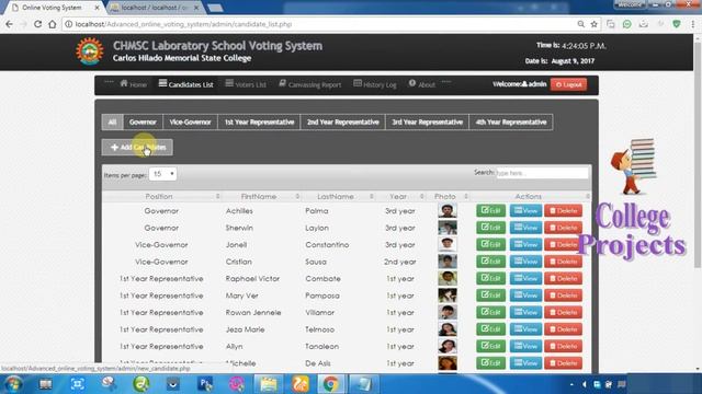 Online Student Voting System Project in PHP | MYSQLI | HTML | CSS | AJAX - College Projects for CS смотреть онлайн