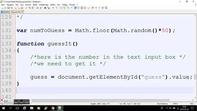 JAVASCRIPT - GUESS WHAT!? смотреть онлайн