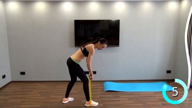 Упражнения с фитнес резинками смотреть онлайн