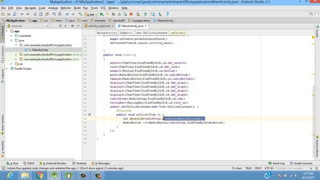 Working with Radio Buttons and Rating Bar | Androidville смотреть онлайн