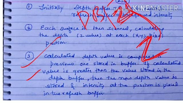 Z buffer / depth comparison/depth buffer method - lecture 60/computer graphics смотреть онлайн