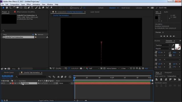 Simple TEXT Animation - After Effects Tutorial - 100% in After Effects смотреть онлайн