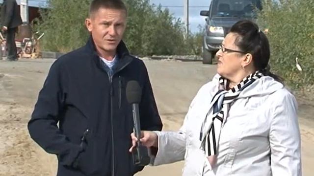 Ремонт дороги в Аксарке 2018 09 05 смотреть онлайн