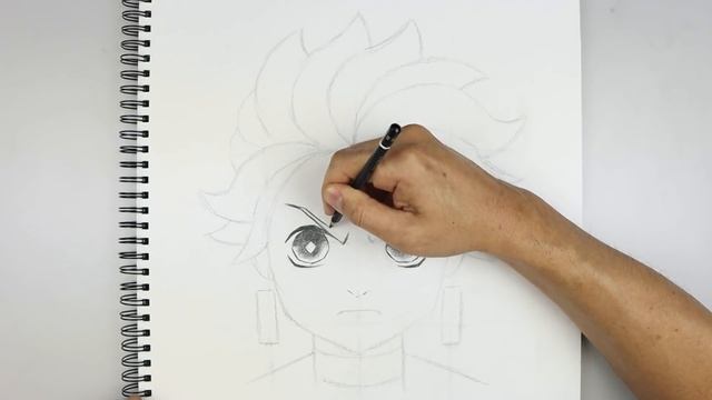 How To Draw Tanjiro | Demon Slayer Sketch Tutorial смотреть онлайн