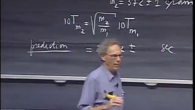 8.01x - Lect 10 - Hooke's Law, Springs, Pendulums, Simple Harmonic Motion смотреть онлайн
