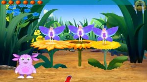 Лунтик.  Развивающие задания. Играем с бабочками.