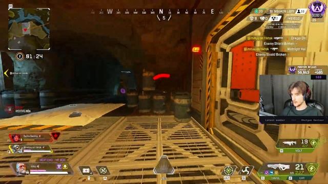 ?LIVE - DESTROYING THE OPPOSITION WITH EASE IN APEX LEGENDS RANKED смотреть онлайн