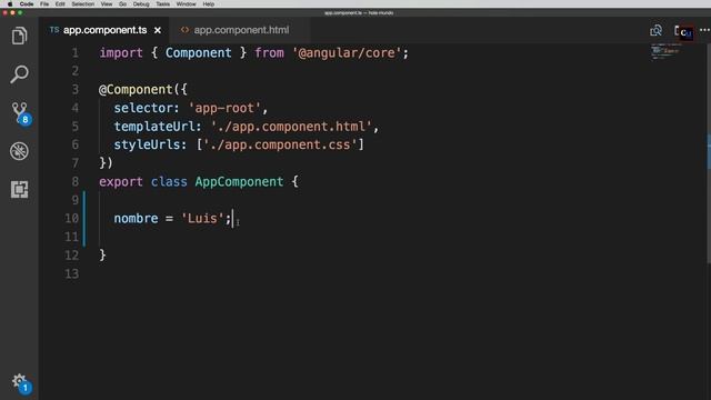 08. Curso de Angular [ Tutorial Angular ] - String Interpolation (Interpolación) смотреть онлайн