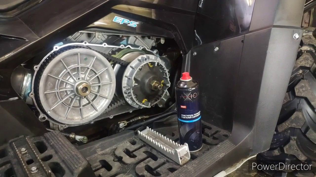 Обслуживание и чистка вариатора на CFmoto x8 смотреть онлайн