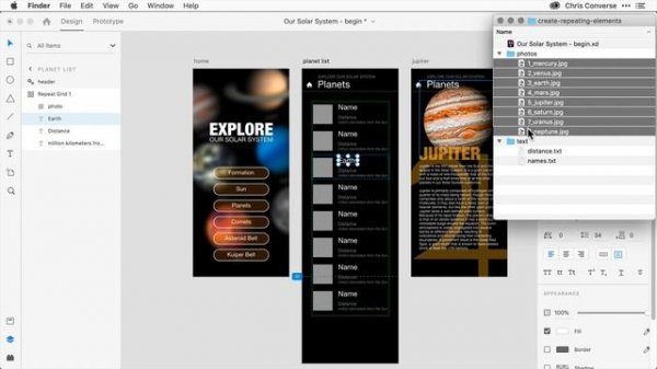 Create Repeating Elements Using Repeat Grid in Adobe XD | Adobe Creative Cloud
