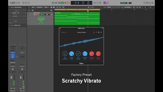 KORG Triton + Skew by Sinevibes смотреть онлайн