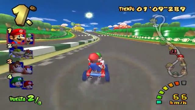Mario Kart: Double Dash!! | NVIDIA GTX 950 | 720p/60fps | Dolphin 4.0.2 смотреть онлайн