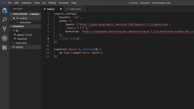 Qlik Sense Mashups | Require JS & Loading the Capability APIs #5 - Shim Config смотреть онлайн