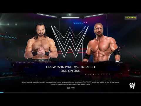 WWE2K24 Drew McIntyre vs Triple H смотреть онлайн